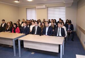 YAP Gəncə şəhər təşkilatında “Heydər Əliyev məktəbi” adlı layihəyə uğurla  başa çatıb