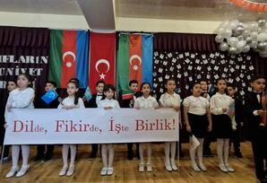 Bakı Atatürk Liseyində unudulmaz anlar FOTOLAR