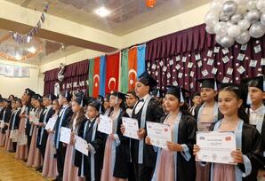 Bakı Atatürk Liseyində unudulmaz anlar FOTOLAR