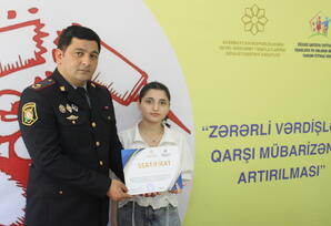 “Zərərli vərdişlərə qarşı mübarizənin artırılması” FOTOLAR