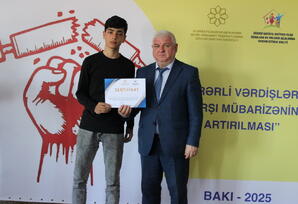 “Zərərli vərdişlərə qarşı mübarizənin artırılması” FOTOLAR