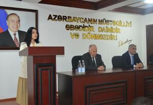 Şəmkirdə "Konstitusiya və Suverenlik ili" çərçivəsində 28 May - Müstəqillik Gününə həsr olunmuş tədbir keçirildi