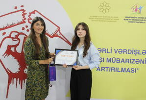 “Zərərli vərdişlərə qarşı mübarizənin artırılması” layihəsinə yekun vurulub FOTOLAR