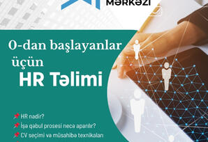 Naxçıvan Təlim Mərkəzi 12 adda yeni təlimə qeydiyyat elan edir