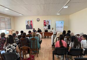 HDİM Şirvanda “Qloballaşma dövründə milli dəyərlər” mövzusunda dəyirmi masa təşkil edib