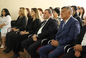Tovuzda ulu öndər Heydər Əliyevin səhiyyə sahəsində xidmətlərinə həsr olunmuş tədbir keçirilib