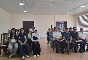 HDİM Şirvanda “Qloballaşma dövründə milli dəyərlər” mövzusunda dəyirmi masa təşkil edib - FOTO