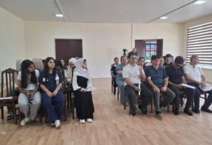 HDİM Şirvanda “Qloballaşma dövründə milli dəyərlər” mövzusunda dəyirmi masa təşkil edib - FOTO