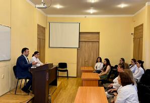 Yeni Azərbaycan Partiyası (YAP) Nəsimi rayon təşkilatı ərazi partiya təşkilatının hesabat-seçki yığıncağı keçirilib