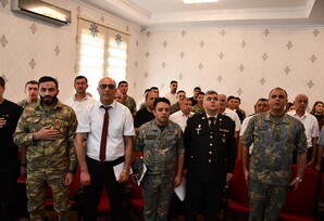 YAP Ağcabədi rayon təşkilatında tədbir keçirilmişdir
