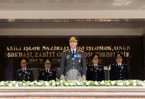 Vilayət Eyvazov: Polis hüquq və azadlığının müdafiəsini yüksək səviyyədə təmin edir - FOTOLAR