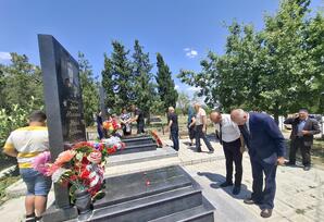 Şəhid Rəvan Qəfərovun doğum günündə xatirəsi anılıb - FOTOLAR