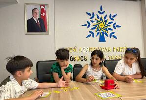 Şəhid övladları üçün təşkil edilən “Yay məktəbi” uğurla davam edir