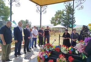 Şəhid Vüqar Sadıqovun ildönümündə xatirəsi anılıb