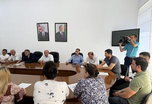 Şabranda şəhid ailələrinin və qazilərin iştirakı ilə tədbir keçirilib FOTOLAR