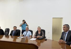 Şabranda şəhid ailələrinin və qazilərin iştirakı ilə tədbir keçirilib FOTOLAR