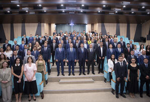 Kənd Təsərrüfatı Nazirliyində “14 iyul 1969-cu il: Uğurlu inkişaf yolunun təməli” adlı tədbir keçirilib - FOTOLAR