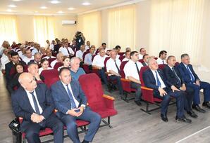 Ağdamda  Allahverən Əliyevin 70 illik yubileyinə həsr olunmuş tədbir keçirilib
