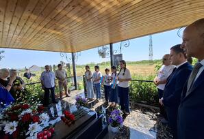 AĞSTAFA RAYONUNDA VƏTƏN MÜHARİBƏSİ ŞƏHİDİ FAZİLMƏMMƏDLİNİN DOĞUM GÜNÜNDƏ XATİRƏSİ ANILIB