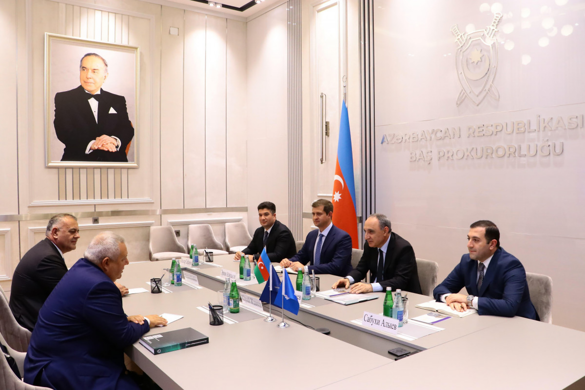 Kamran Əliyev MDB Baş Prokurorlarının Əlaqələndirmə Şurasının İcraçı katibini qəbul edib