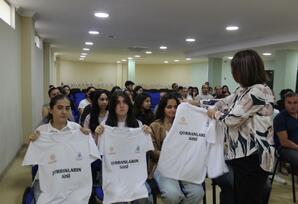 İsmayıllıda insan alverinə qarşı maarifləndirici tədbir keçirilib FOTOLAR