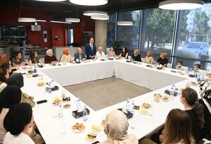 DOST İnklüziv İnkişaf və Yaradıcılıq Mərkəzində Türkiyədən olan şəhid ailələri ilə görüş keçirilib