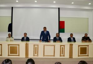Samuxda ali məktəblərə yüksək balla daxil olan tələbələrlə görüş keçirilib