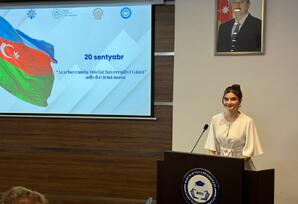 Nəsimi rayonunda "Azərbaycanda Dövlət Suverenliyi Günü" mövzusunda dəyirmi masa keçirilib