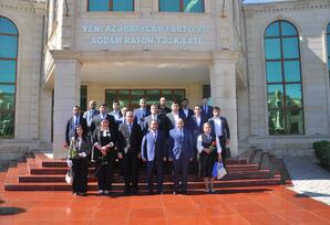 YAP Ağdam rayon təşkilatında partiya fəalları ilə görüş keçirilib