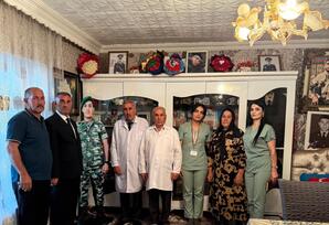 Naxçıvanda şəhid ailələrinin sağlamlığına xüsusi diqqət göstərilir
