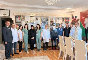 Naxçıvanda şəhid ailələrinin sağlamlığına xüsusi diqqət göstərilir