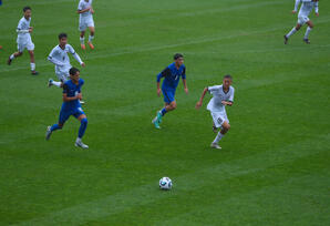 Azərbaycanın futbol millisi III MDB Oyunlarında finala yüksəlib - FOTOLAR