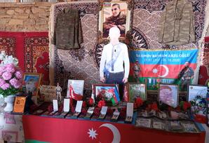 Şəhidin məzarı ziyarət olundu, ruhuna dualar oxundu