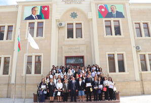 Ağcabədidə Beynəlxalq Müəllimlər Günü münasibətilə tədbir keçirilib