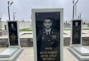 Şəhid Rəşad Zeynallının əziz xatirəsi yad edildi