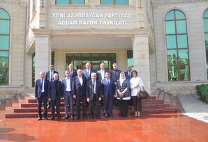 Ağdam rayonunda görüş keçirilib