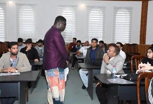 Odlar Yurdu Universitetində əcnəbi tələbələr üçün "Miqrasiya qaydaları"adlı tədbir keçirilib