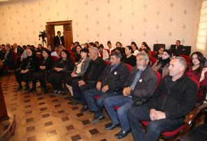 Ağcabədidə Müstəqilliyin Bərpası  Günü münasibətilə tədbir keçirilmişdir TƏDBİR