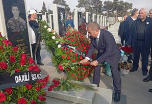 Şəhidi Teymur Həsənovun əziz xatirəsi yad edildi