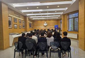 BDU-da “Ümummilli Lider Heydər Əliyev mühazirələri” layihəsi çərçivəsində növbəti görüş baş tutub