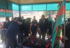 Şəhidin əziz xatirəsi böyük ehtiramla yad edildi