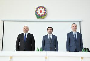 Gəncədə YAP sıralarına yeni qoşulanlara üzvlük vəsiqələri təqdim edilib