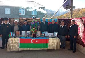 Şəhidin əziz xatirəsi böyük ehtiramla yad edildi