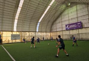 Yasamal rayonunda minifutbol idman növü üzrə yarış keçirilir