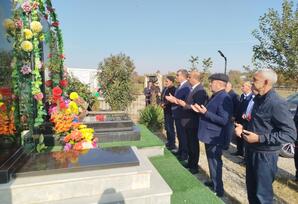 Şəhidlərin ildönümlərində xatirələri anılıb