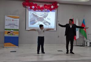 Uşaqlara yol hərəkəti qaydaları aşılanır FOTOLAR