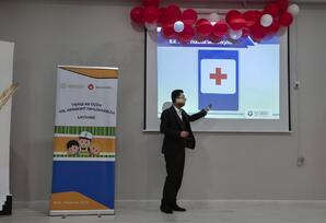 Uşaqlara yol hərəkəti qaydaları aşılanır FOTOLAR