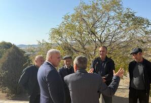 Milli Məclisin deputatı Vüqar Rəhimzadə seçiciləri ilə görüşüb FOTOLAR