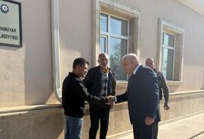 Milli Məclisin deputatı Vüqar Rəhimzadə seçiciləri ilə görüşüb FOTOLAR