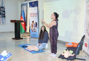 Tibbi yardım təlimləri keçirilib FOTOLAR